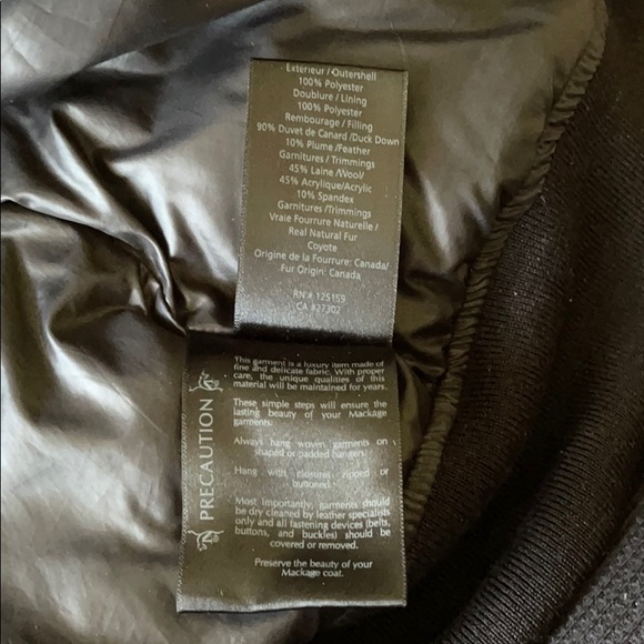 Mackage Puffer Coat - Picture 7 of 7
